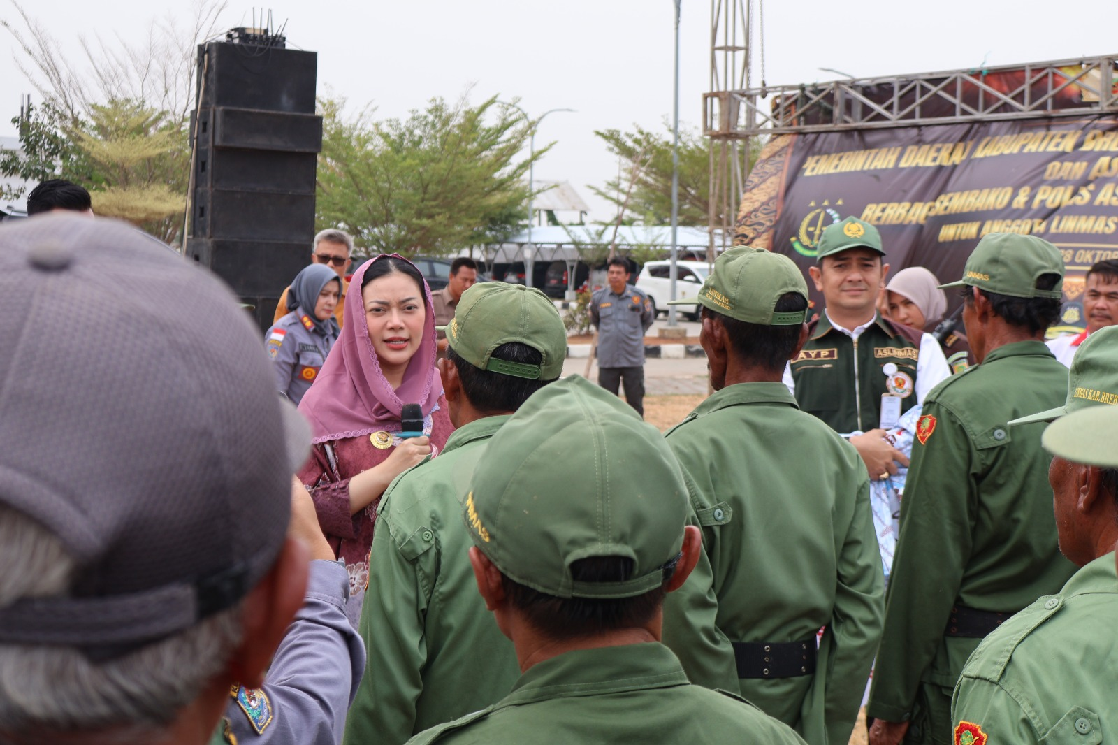 Premi Jasindo untuk Anggota Linmas, Perkuat Perlindungan saat Bertugas di Brebes